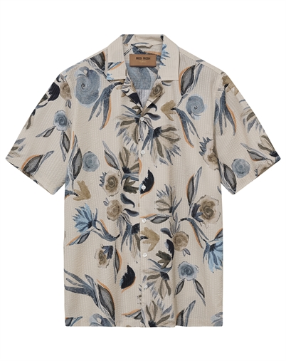 Mos Mosh Gallery - MMGJoel Haiku Seer Skjorte - Ecru